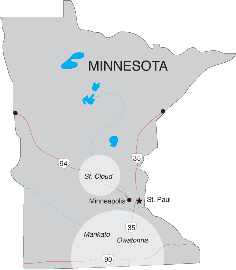 minnesota service area
